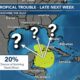 Tropical development could form in the Caribbean next week