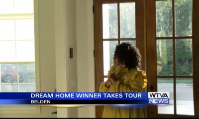 Winner of St. Jude Dream Home tours new home