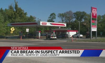 Man arrested for car break-in, shooting at gas station