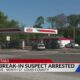 Man arrested for car break-in, shooting at gas station