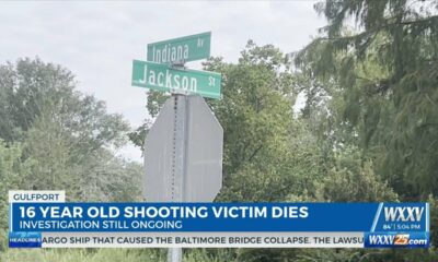 16-year-old shooting victim dies in Gulfport