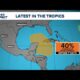 Watching for the potential of tropical development in the western Caribbean