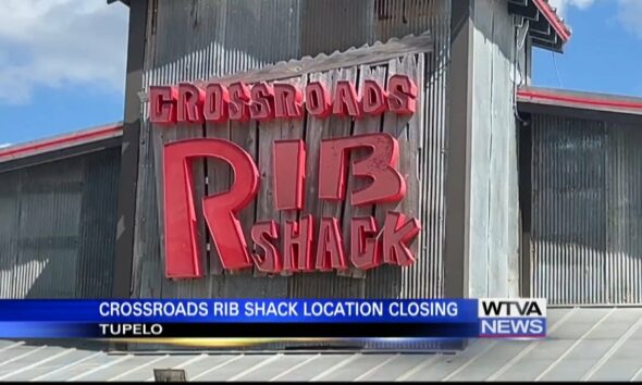 Crossroads Rib Shack location in Tupelo closing