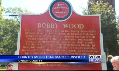 New Mississippi Country Music Trail marker unveiled in Union County