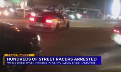 Hundreds of street racers arrested by Nashville police