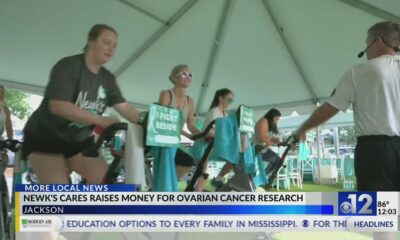 Newk's Cares hosts 2024 Ovarian Cycle spin bike event