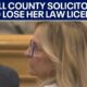 I-Team: Ex-Hall County solicitor could lose her law license