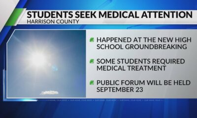 Harrison County students require medical attention after outdoor event