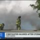 Firefighter injured after Miami Gardens storage facility blaze