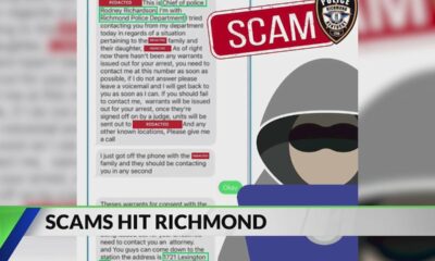 Richmond police warn of scammers claiming to be minors on popular dating apps