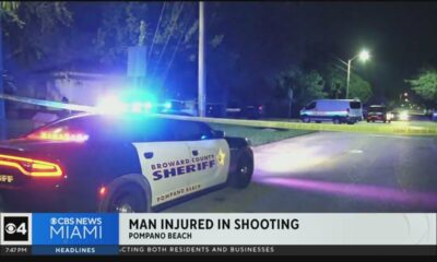 Man hospitalized after Pompano Beach shooting