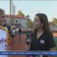 Jamie Lynn Spears competes against ULM softball team