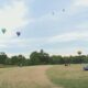 Hot air balloons fill the skies for the Great Forest Park Balloon Race