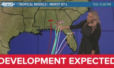 Sunday 10 PM Tropical Update: Tropical development in Gulf expected this week