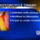 Motorcyclist airlifted after crash in New Albany