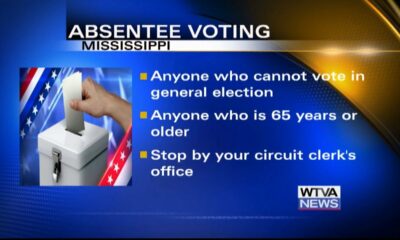 Absentee ballots available Sept. 23 in Mississippi