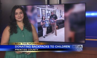 Resident donates backpacks for children in foster care in Prentiss County