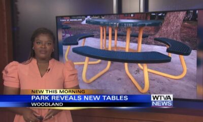 Woodland park reveals new tables