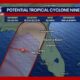 Where in Florida will projected Hurricane Helene make landfall?