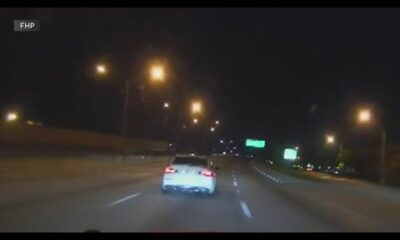 Caught on camera: FHP high speed pursuit of reckless driver on I-95