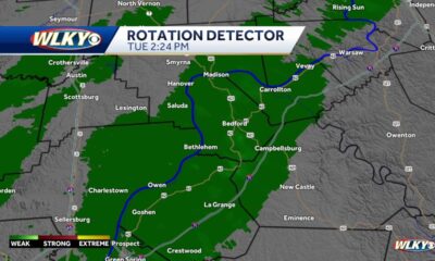 LIVE: We are tracking severe weather moving in the Louisville area