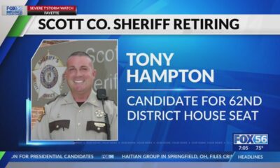 Scott County sheriff announces resignation to pursue house seat