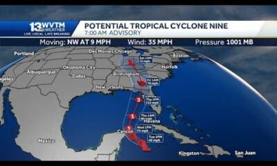 A front combined with what will become Hurricane Helene will bring rain and gusty winds to Alabama