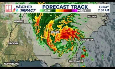 Heavy rains, strong winds expected to impact much of Georgia from Helene