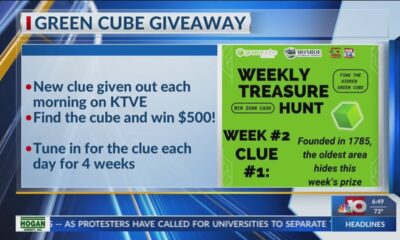 NBC 10 News Today: Green Cube week 2 First  2 clues