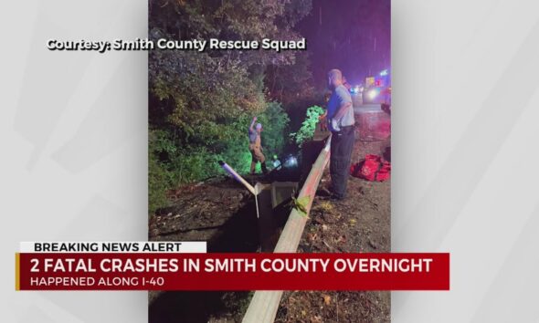 2 deadly crashes on I-40 in Smith County under investigation