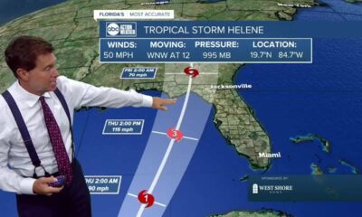 Tracking the Tropics | Hurricane warnings issued for Florida costal areas. #weather #abcactionnews