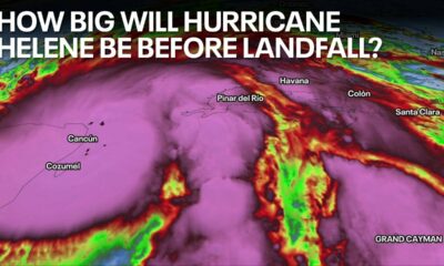 How large will Hurricane Helene be?