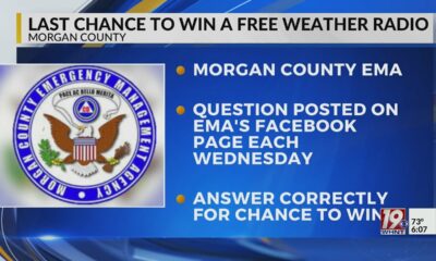 Last Chance To Win A Free Weather Radio | September 25, 2024 | News 19 at 6 p.m.