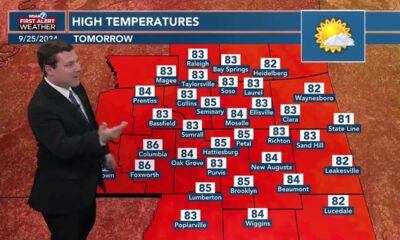 Patrick's Wednesday PM Forecast 9/25