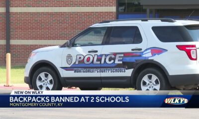 Kentucky school district bans backpack at 2 schools