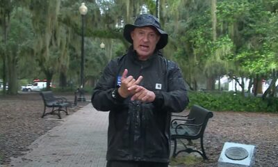 Jim Cantore in Tallahassee ahead of Helene Landfall