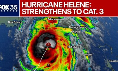 Hurricane Helene: Strengthens to Cat. 3 storm as it nears Florida