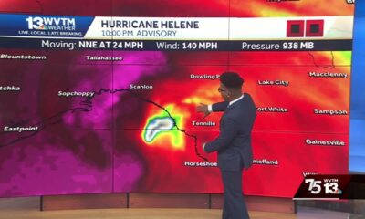 Hurricane Helene makes landfall in Florida as a major category four hurricane