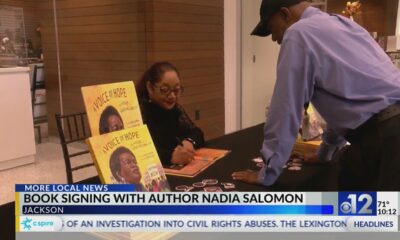 Author Nadia Salomon holds book signing at Two Mississippi Museums