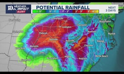 Morning Weather (6 a.m.): Checking in on Helene as it moves into Tennessee