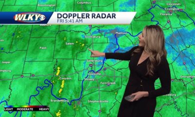 Heavy rain, gusty winds from Helene Friday