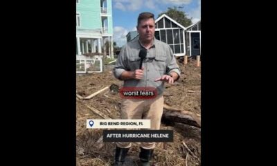 Widespread damage in Florida where Hurricane Helene made landfall with historic storm surge levels.