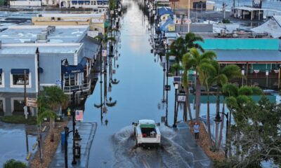 Videos show Hurricane Helene's impact after making landfall as Category 4 storm