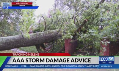 AAA officials offer storm damage advice