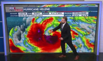 Helene to intensify into Cat 4 hurricane on approach to Florida; breezy Thursday for South MS