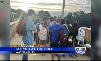 Water Valley students came together for "See You at the Pole"