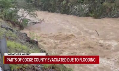 Parts of Cocke County, TN evacuated due to flooding