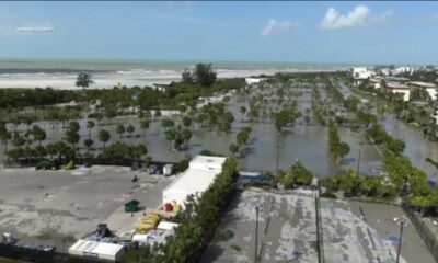 Siesta Key flooding from Hurricane Helene