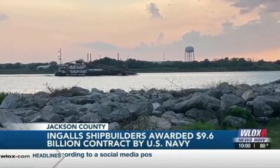 Ingalls Shipbuilding awarded $9.6 billion contract by U.S. Navy