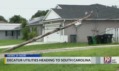 Decatur Utilities Heading to South Carolina | Sept. 28, 2024 | News 19 This Morning – Saturday